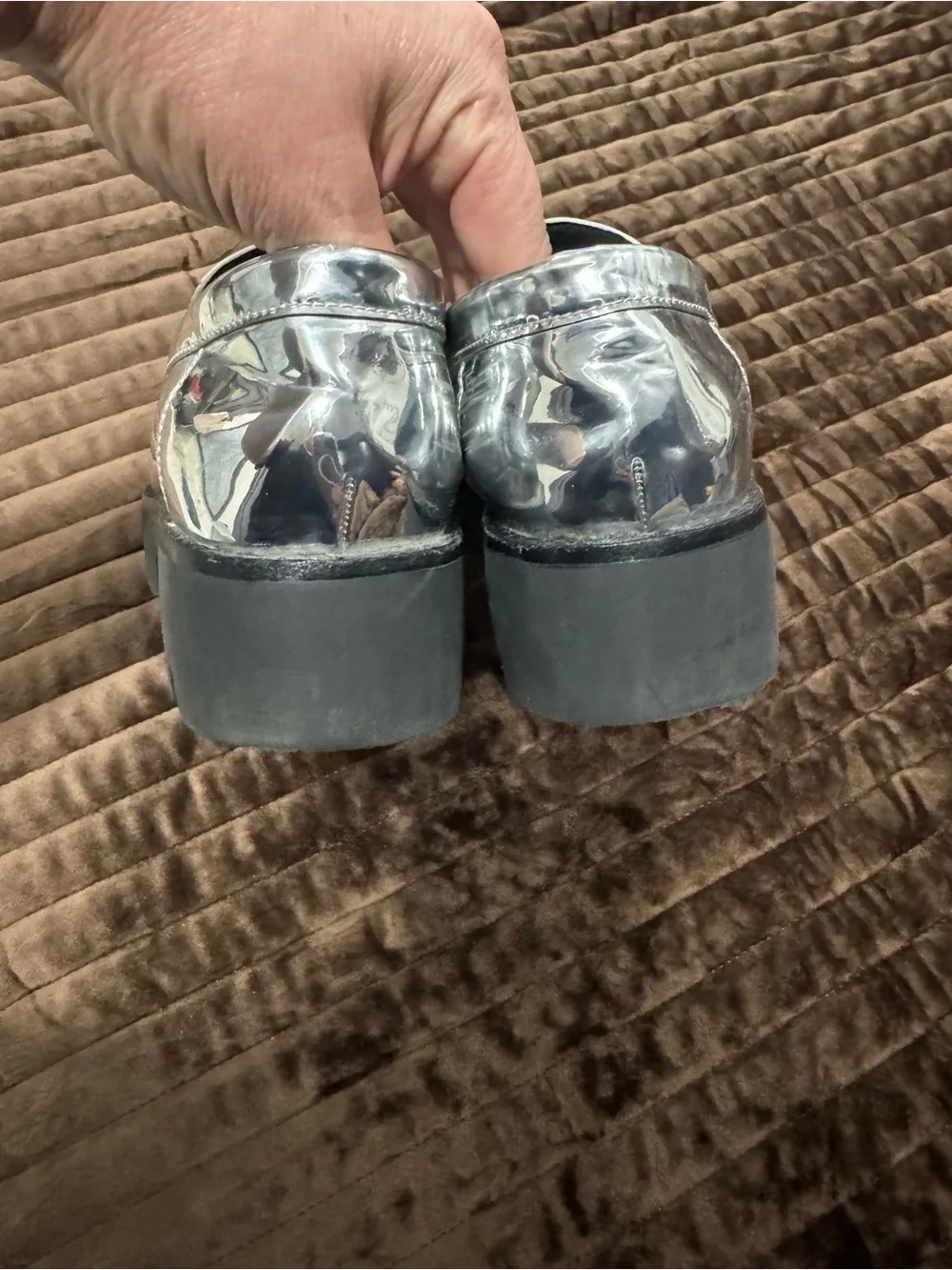 Tory Burch mirror finish